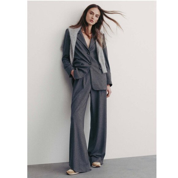 Veronica Beard Jude Pant in Heather Gray 10 - Picture 3 of 10